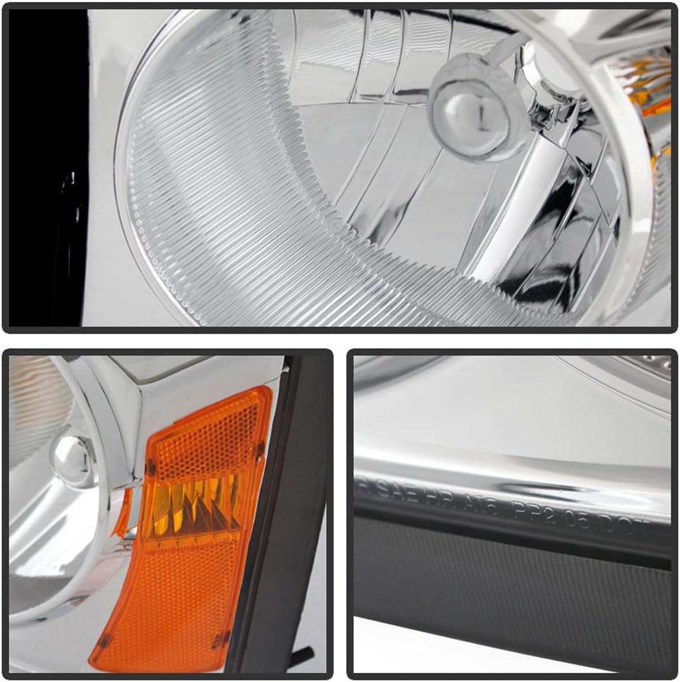 Replacement Headlights Headlamps Pair I193099