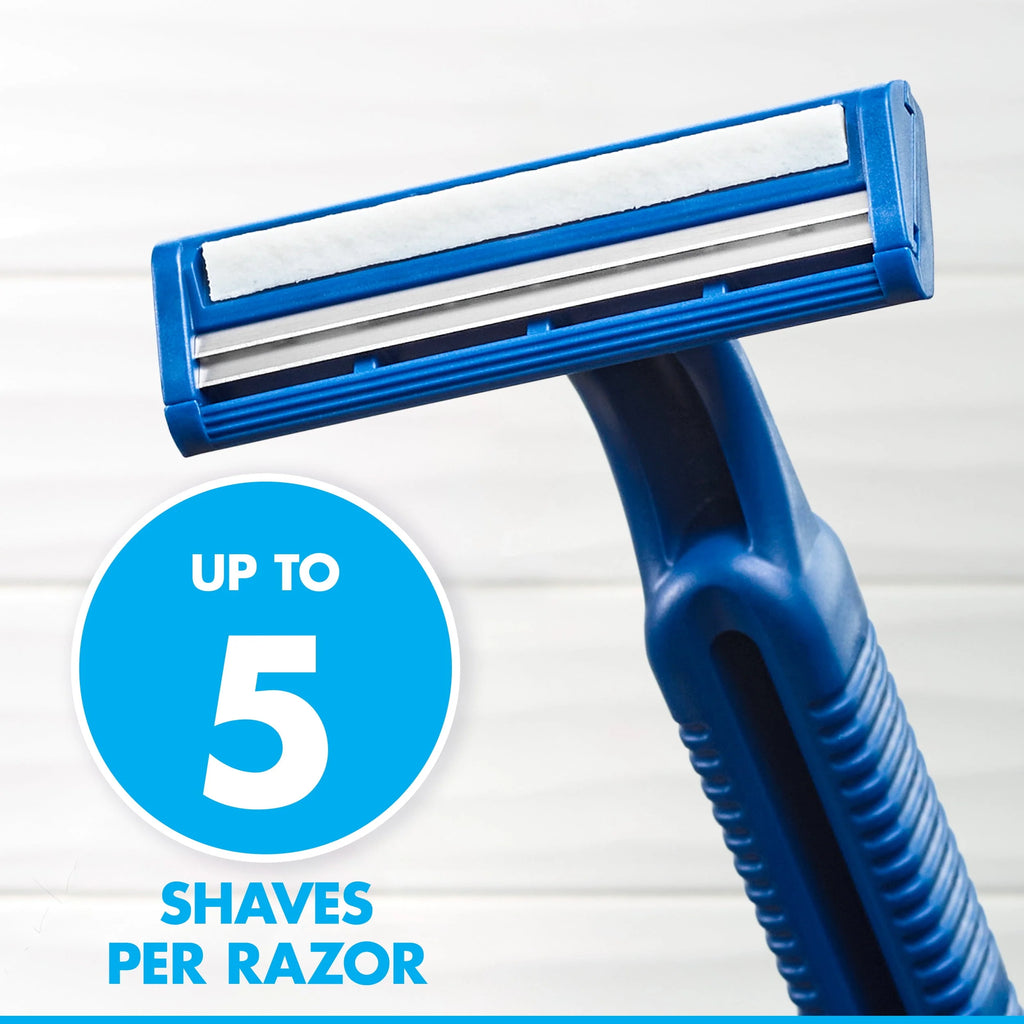 Blue 12 Count Disposable Razors S5274