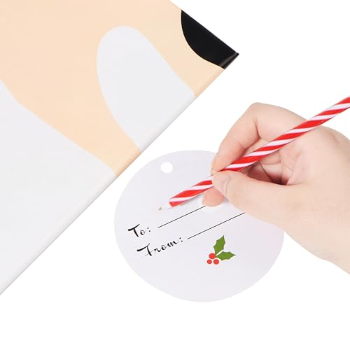 3 Pcs Christmas Gift Bags with Gift Tag M264