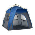 4 Person Pop Up Tent with Windows and Doors B3268