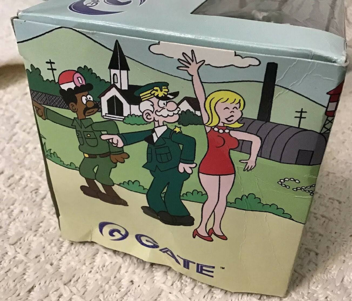 Die-Cast Beetle Bailey in Willys Jeep R512