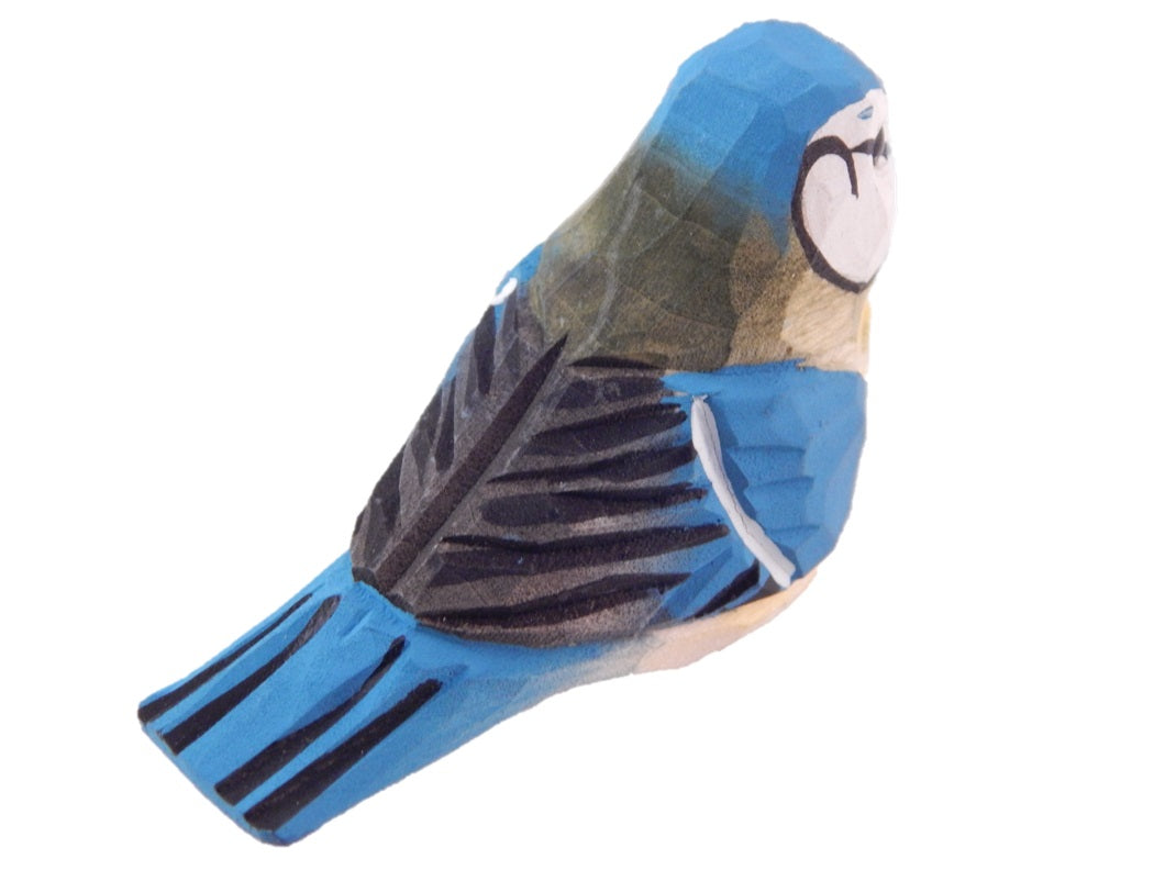 Blue Jay Wooden Carved Figure Z215314