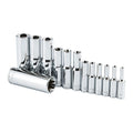 1/4 in., 3/8 in., 1/2 in. Drive Deep E-TORX Socket Set, 13-Piece H5545