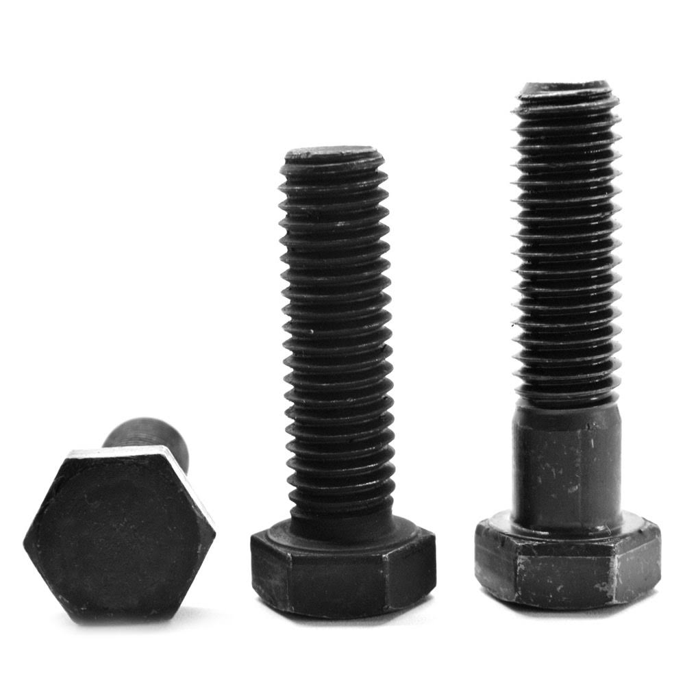 22-20 x 3 1/2x22 Grade 8 Hex Cap Screw Alloy Steel Black Oxide P187