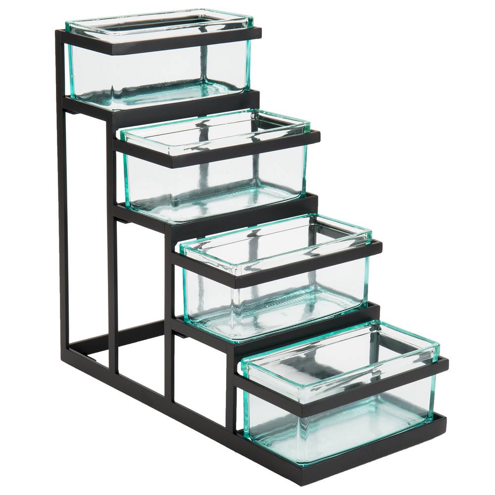 Black Coffee/Tea Condiment Unit D6578