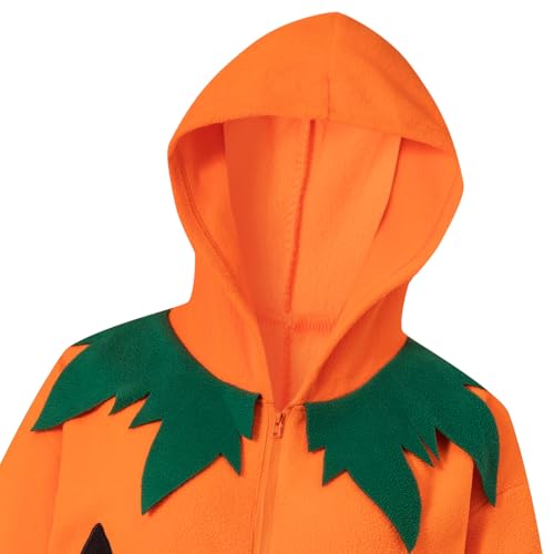 Unisex Skeleton Pumpkin Hooded Onesie N159