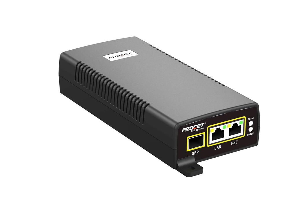 PoE Media Converter with SFP Uplink 60 Watts B225