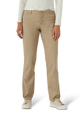 Straight Leg Wrinkle Resist Stretch Pant D4101