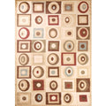 Soho Round Squares Tone u0026 Tone Rug H4725