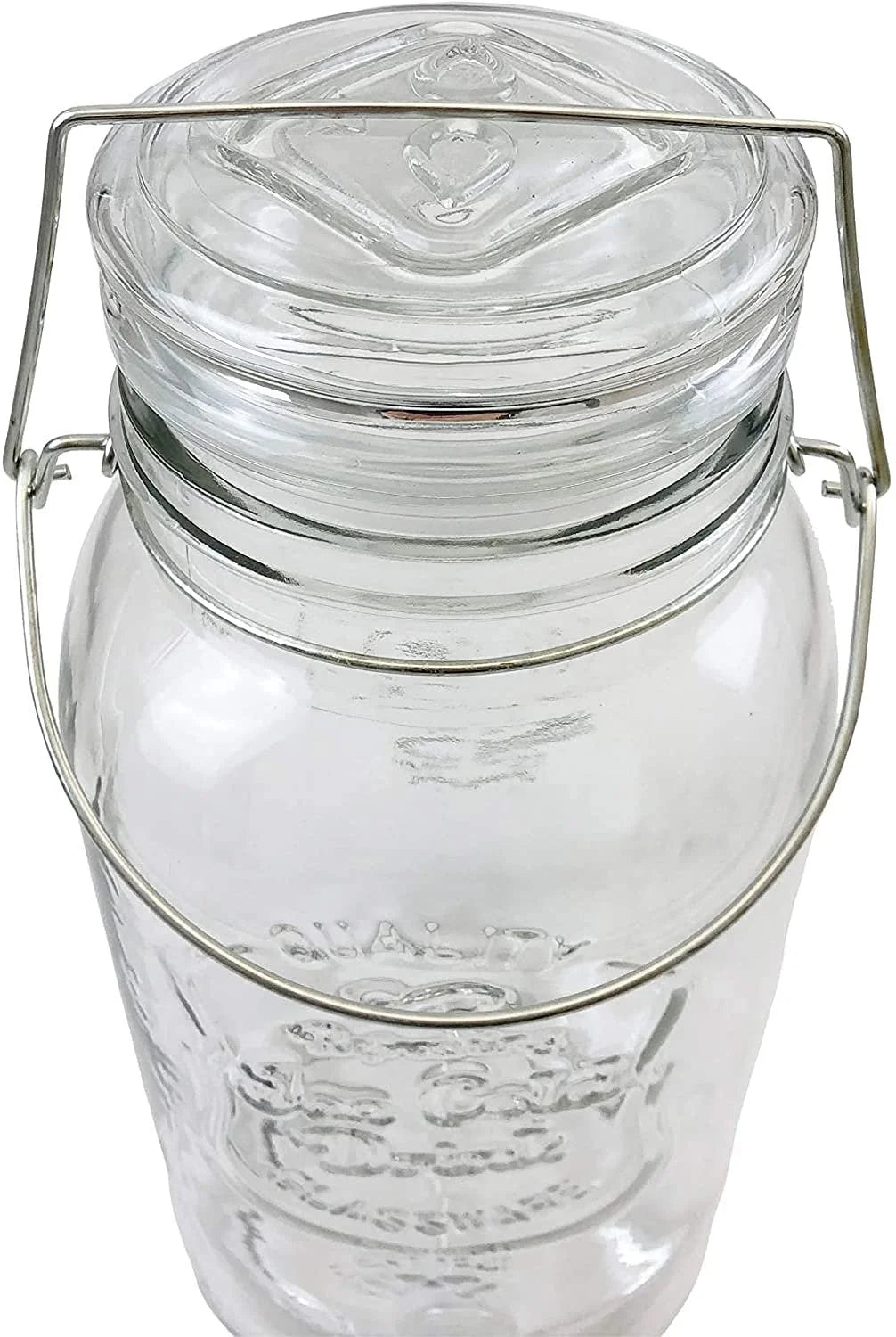 Set of 2 Glass Beverage Dispensers with Spigot S276
