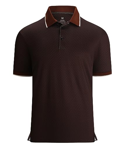 Mens Short Sleeve Regular Fit Polo Shirts E12154