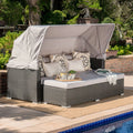 Water Resistant Wicker Sofa Q928