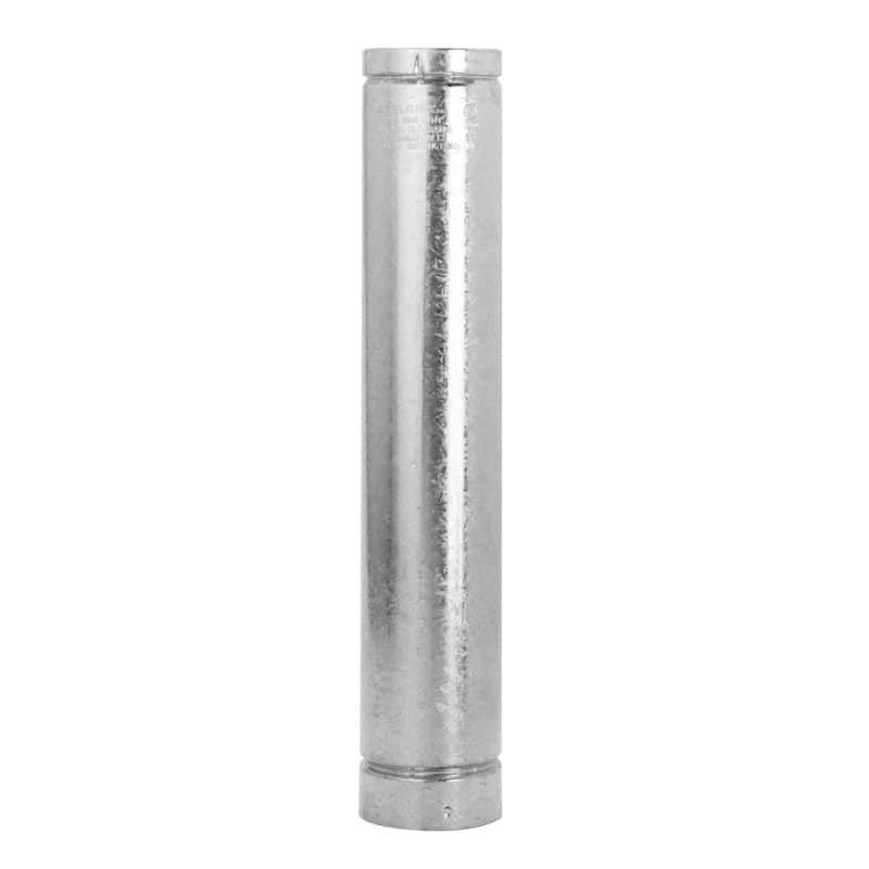 Galvanized 8x22 Type B GAS Vent Pipe H8325