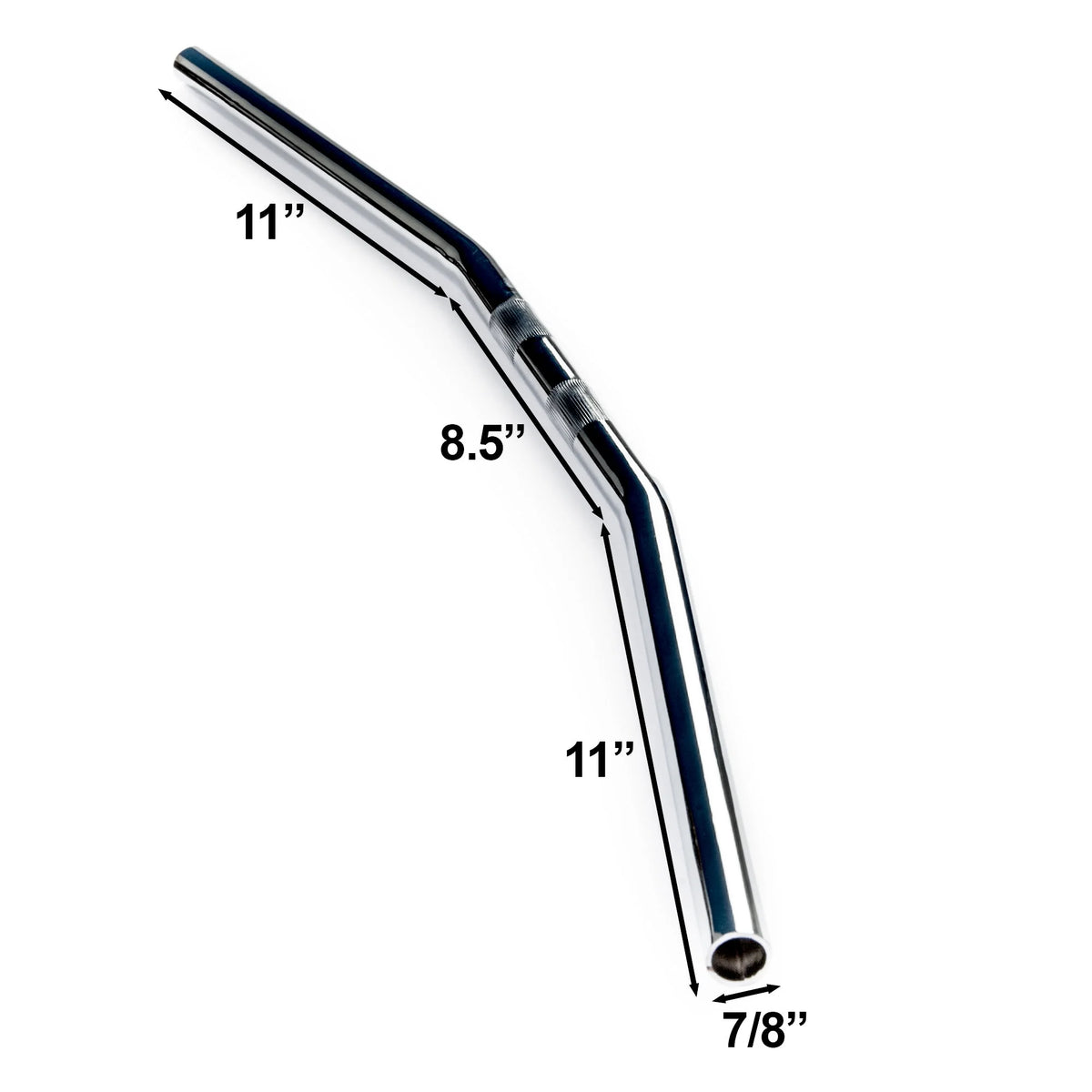 7/8" Chrome Motorcycle Handlebar L48063