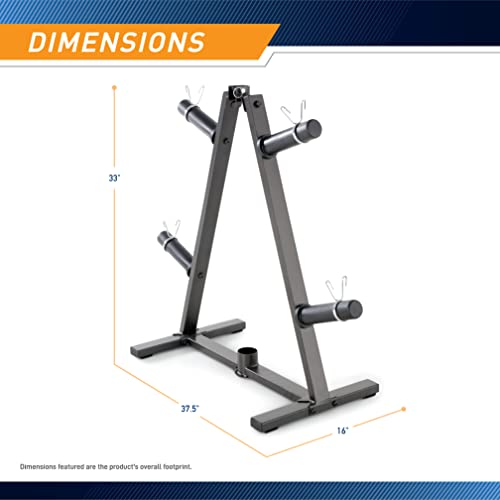 Olympic Weight Plate Tree Weight Storage Rack H810082