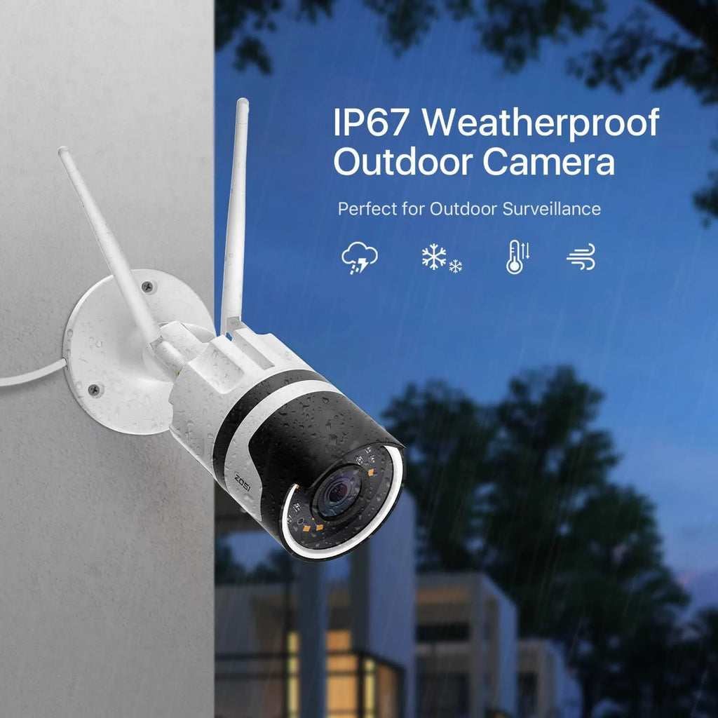 1080p 4 Channel NVR Security System with PIR Sensor Q1623