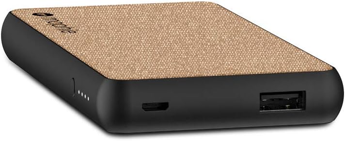 6,000mAh Qi Wireless Charging PowerStation Plus Khaki Pack of 2 H144