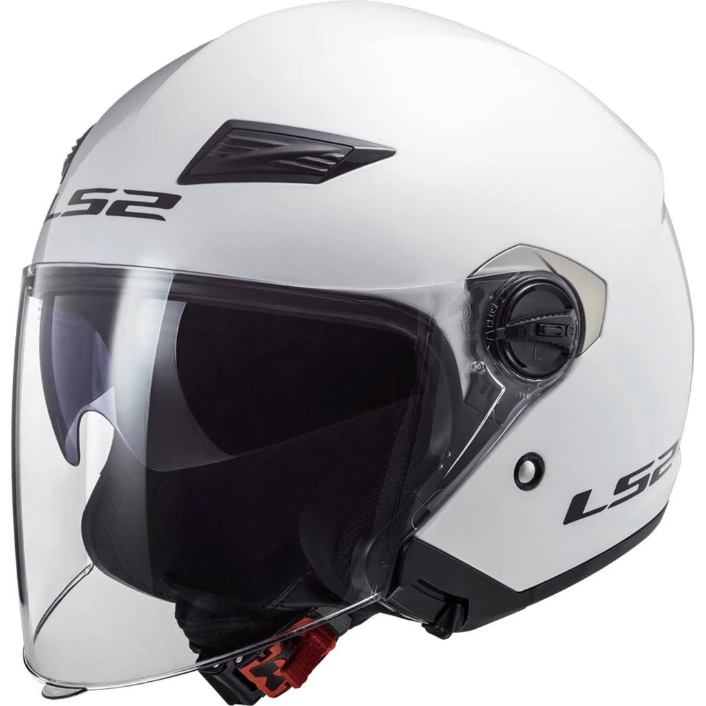 White Solid Helmet Y538160