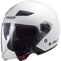 White Solid Helmet Y538160