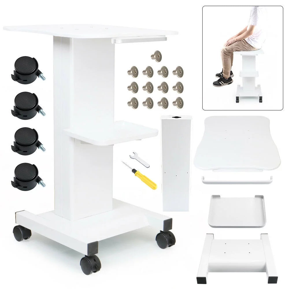 ABS Rolling Beauty Trolley Cart S833