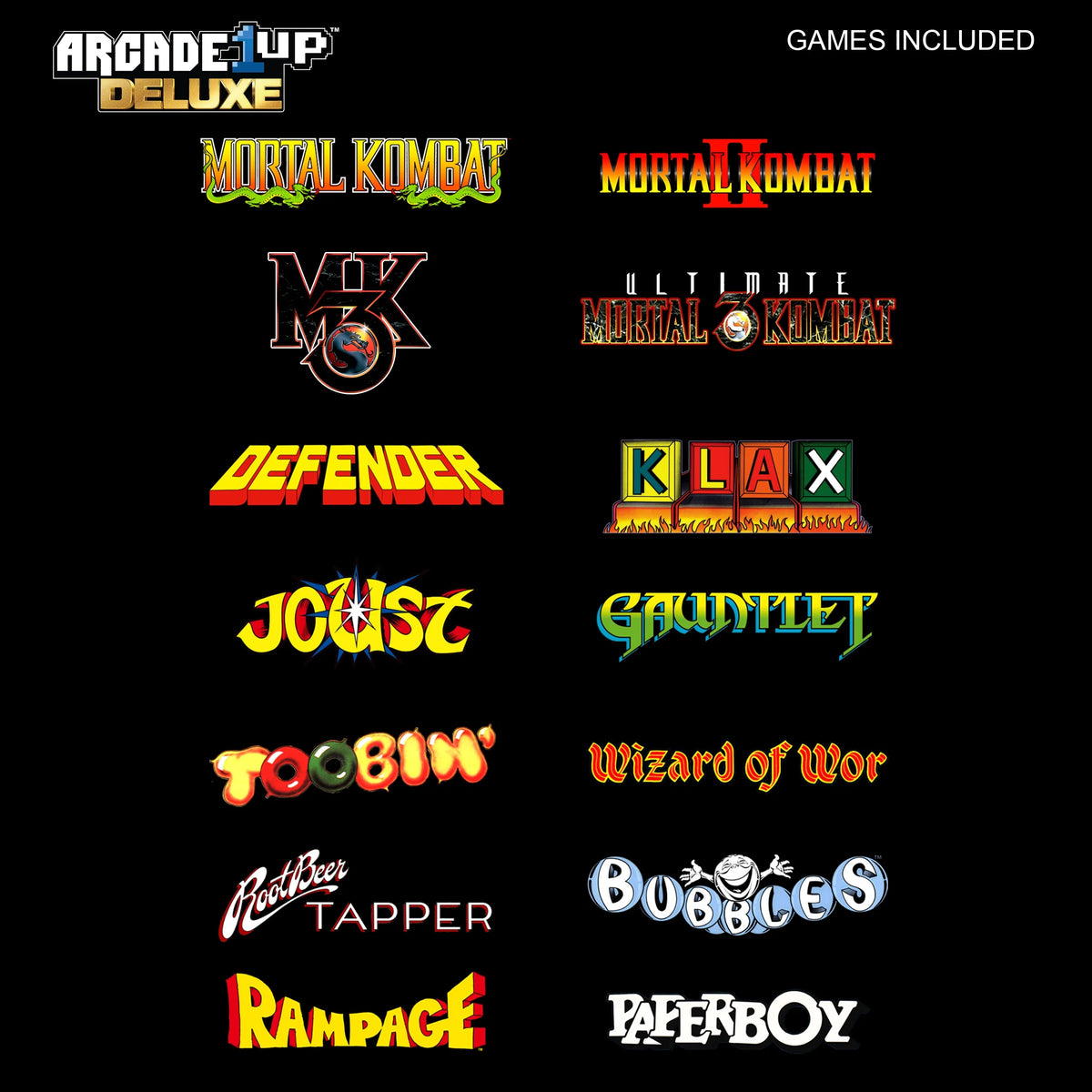 Arcade Game, 4-foot-tall stand-up cabinet, 14 classic games, 17-inch screen O180