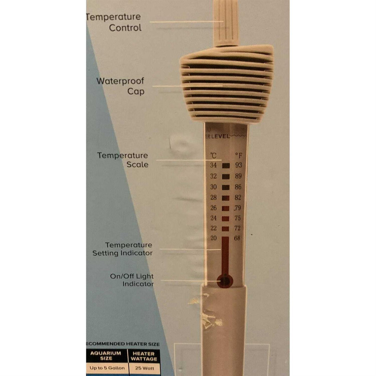 Submersible Aquarium Tank Heater V25782