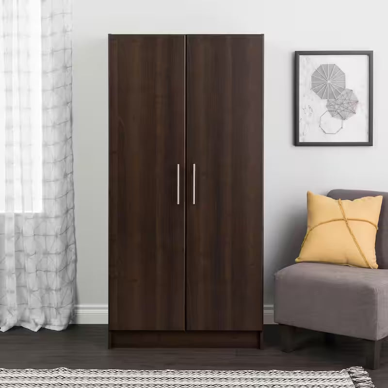 Wood Freestanding Garage Cabinet in Espresso J7256