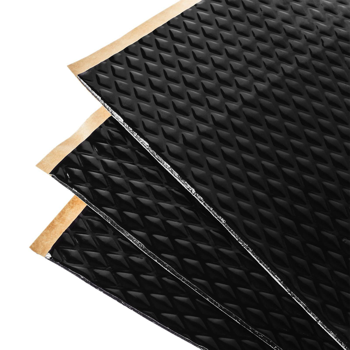 Black 80 Mil 36 Sq ft Car Sound Deadening Butyl Mat D783968