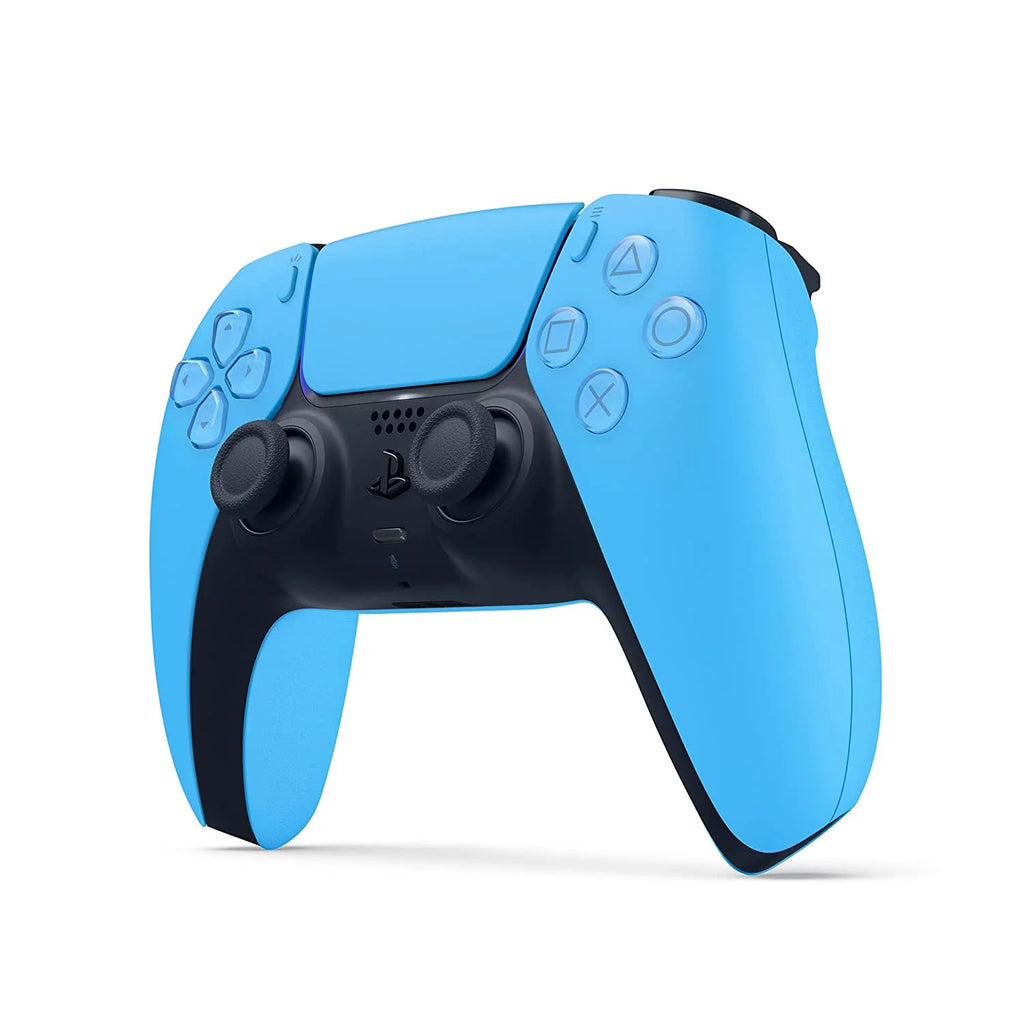 PlayStation 5 Slim Disc Video Game Console with Starlight Blue Controller H584