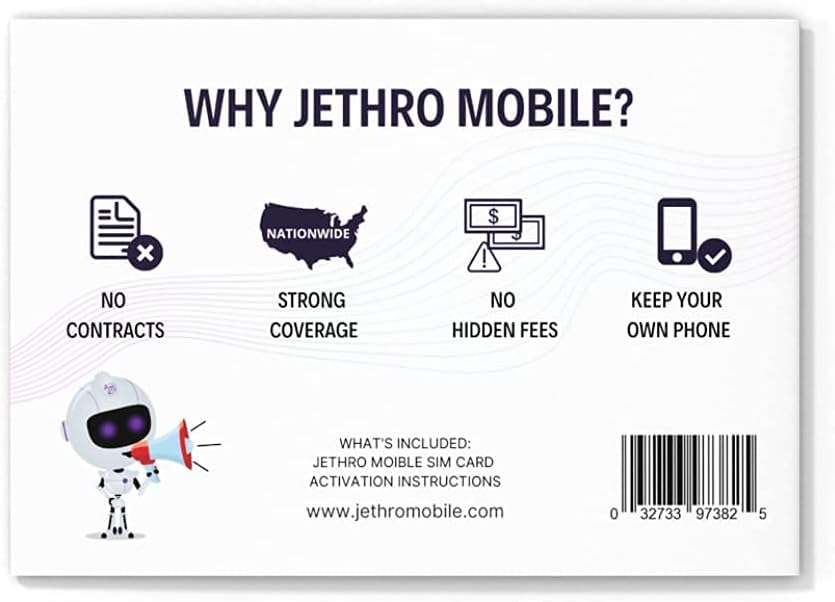 Mobile Phone Plan for 365 Days - Unlimited Talk and Text and No Data K733619