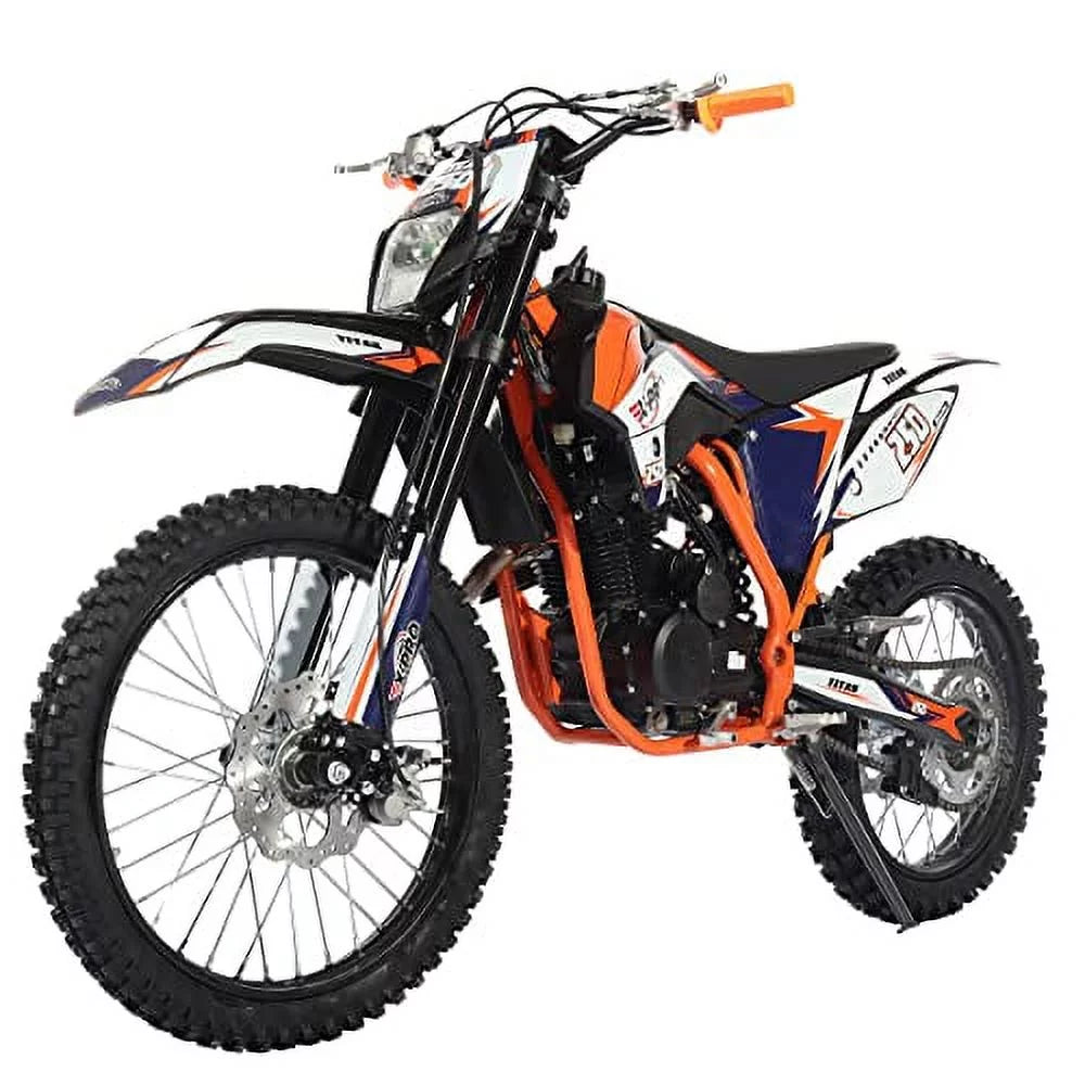 250cc Gas Pit Dirt Bike, 5-Speed Manual Transmission, Electric/Kick Start H543