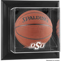 Black Framed Wall-Mountable Basketball Display Case R53654