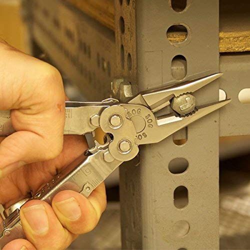 Black 420 Stainless Steel Multi-Tool with 18 Tools H2898