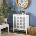 Modern Wood and Metal 2-Door Cabinet X64951