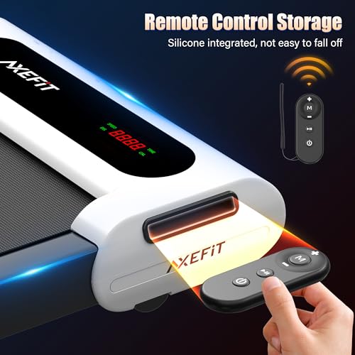 Quiet 2 in 1 Walking Treadmill with Remote Control and LED Display E83376