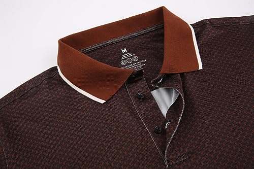 Mens Short Sleeve Regular Fit Polo Shirts E12154