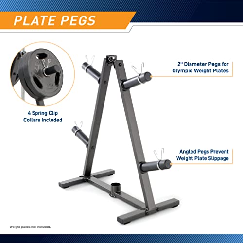 Olympic Weight Plate Tree Weight Storage Rack H810082