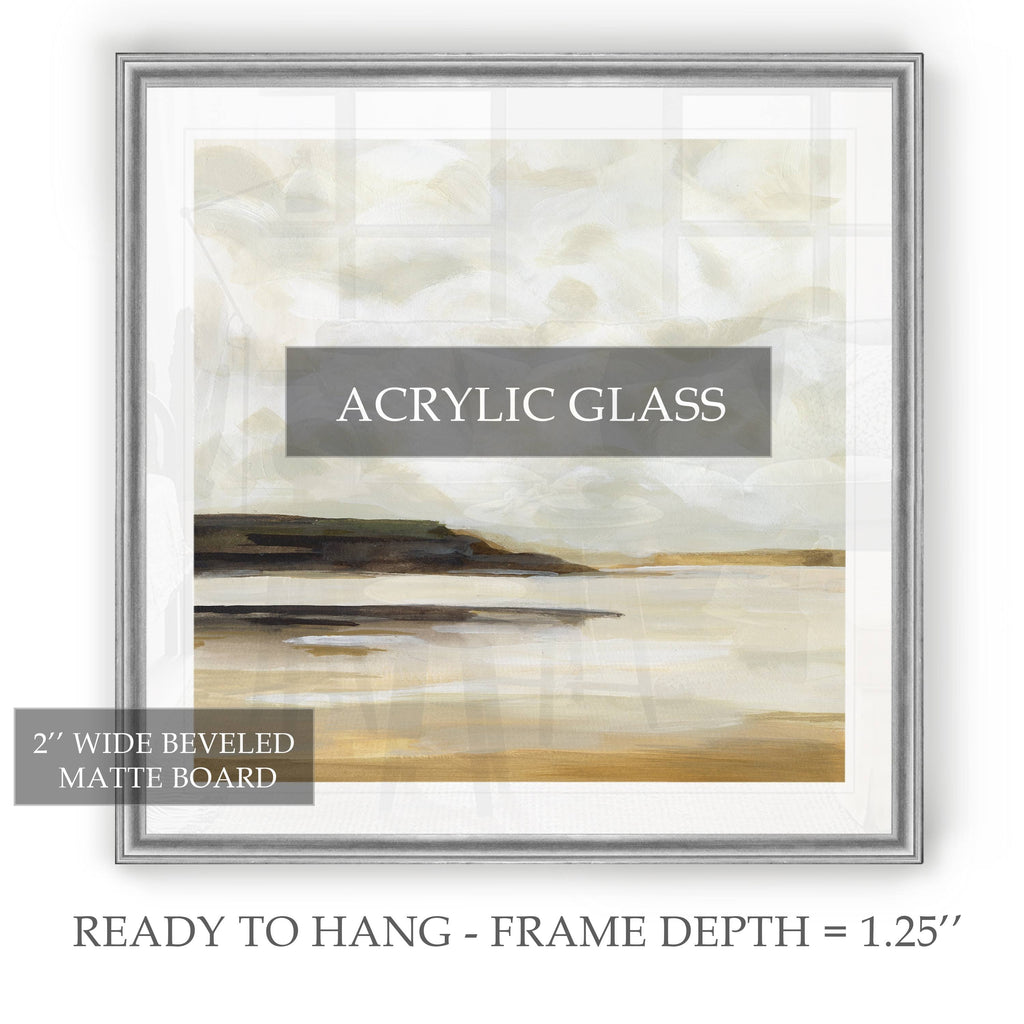 Black Framed Print 26 x 26 B393