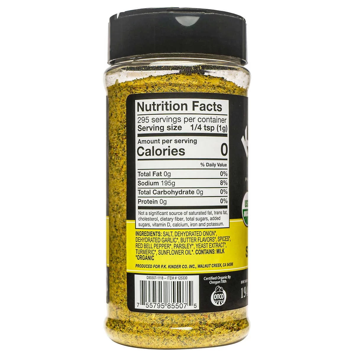 Buttery Steakhouse Seasoning (9.5 oz.) X67396