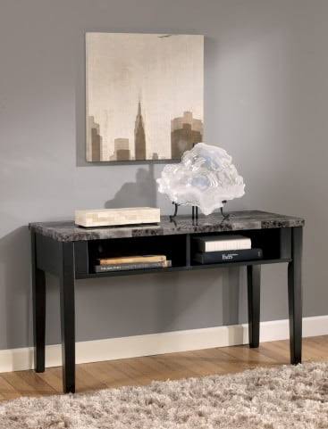 3-Piece Occasional Table Set Black X53606