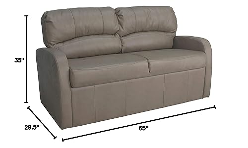 65" Jack Knife RV Sleeper Sofa with Arms (Mahogany) T560776