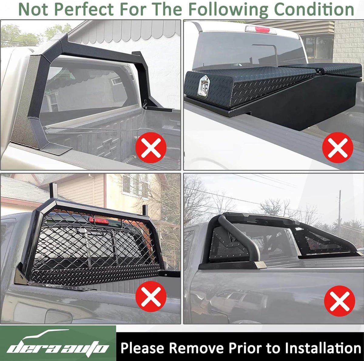 Soft Tri-Fold Truck Bed Cover 5.2ft Bed Tonneau Cover P7816