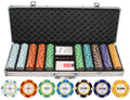 500pc 13.5g Clay Poker Chips W285965