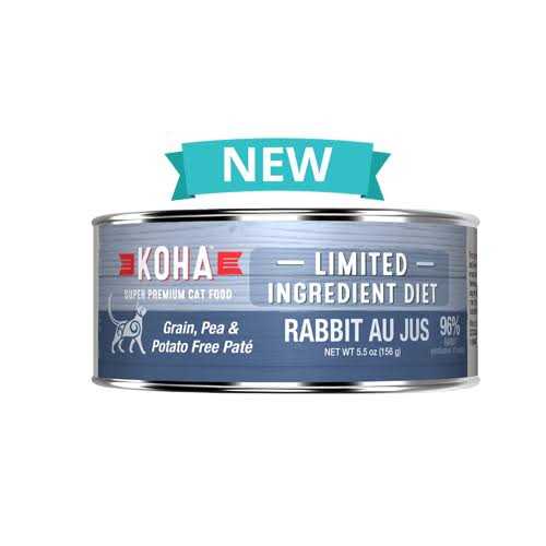Limited Ingredient Diet Rabbit Pate Wet Cat Food O73673