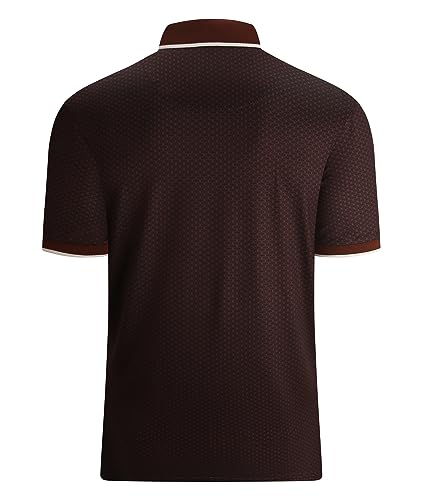 Mens Short Sleeve Regular Fit Polo Shirts E12154
