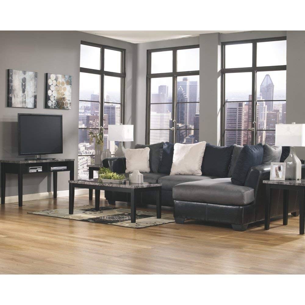 3-Piece Occasional Table Set Black X53606