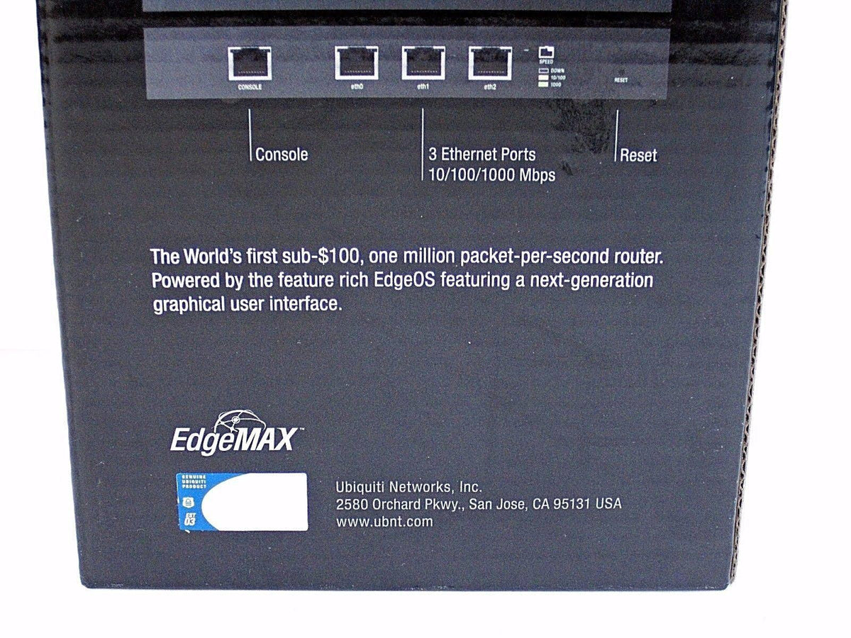 EdgeRouter Lite Router Gigabit Ethernet Z20247