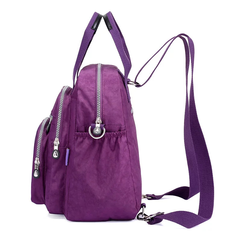 Lightweight Nylon Totes Water Resistant Crossbody Shoulder Bag S11627
