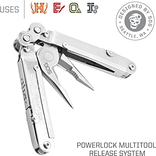 Black 420 Stainless Steel Multi-Tool with 18 Tools H2898