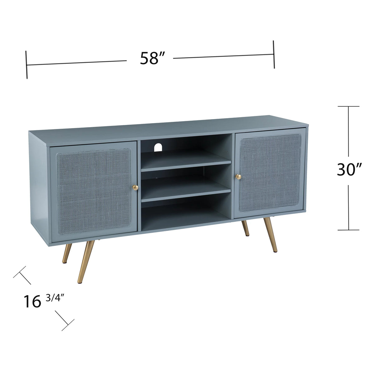 TV Stand with 2 Doors E79112